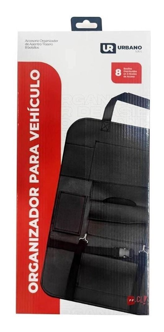 Organizador Respaldo Asiento Trasero Para Auto - Ps-3