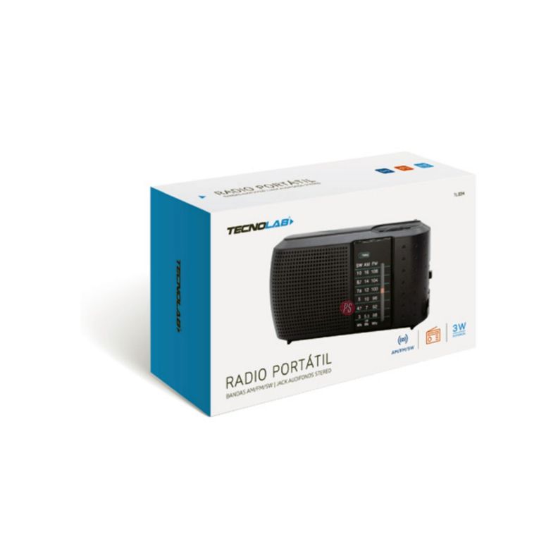 Radio Portátil De Bolsillo AM/FM/SW A Pilas - PS-2
