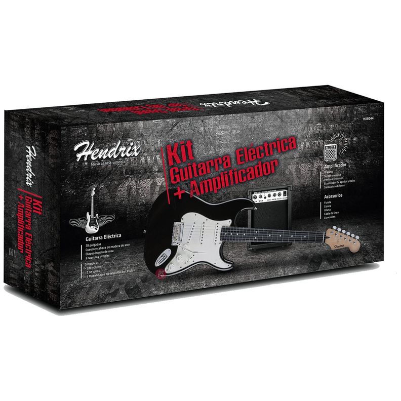 Guitarra Eléctrica 39 Pulgadas Con Amplificador 10W - PS-6