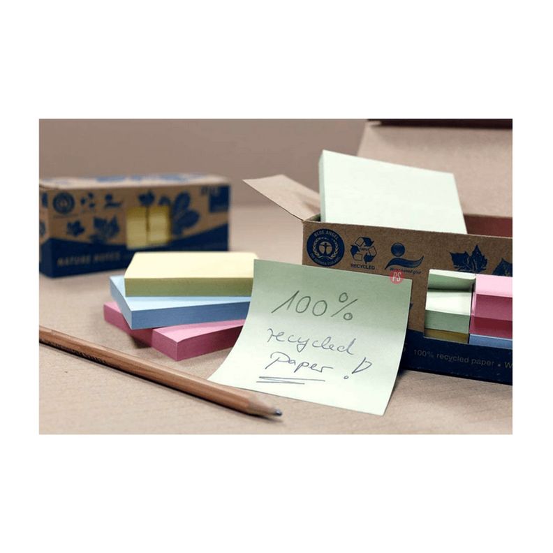 Pack 12 Notas Adhesivas Color 75x75mm Info Notes - PS-1