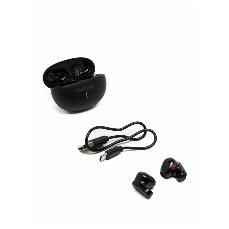 Audífonos Bluetooth Lenovo Lp19 Color Negro - PS-4