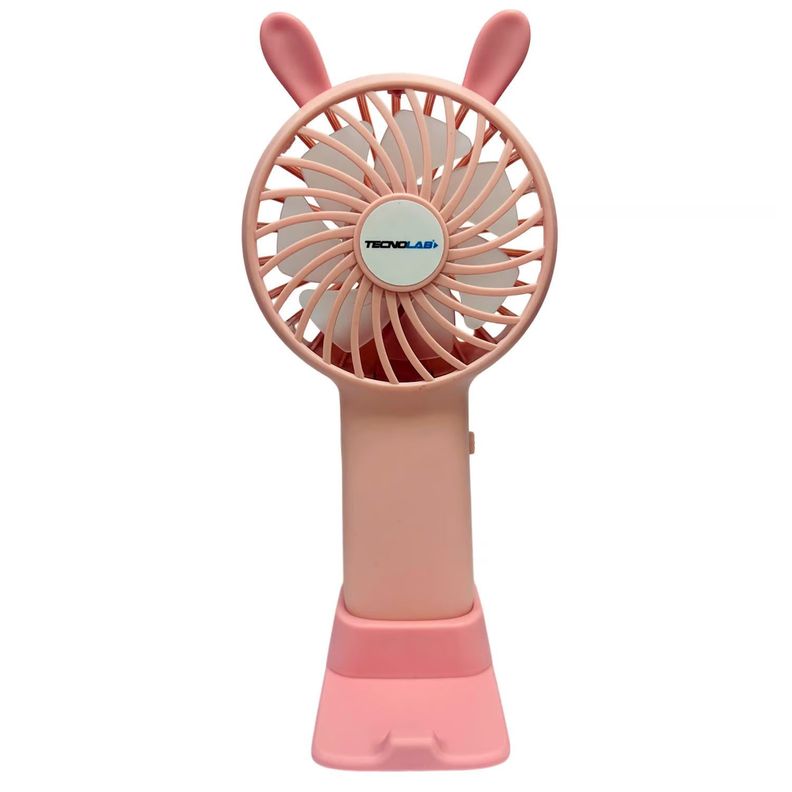 Mini Ventilador De Mano Diseno Conejo Recargable - PS