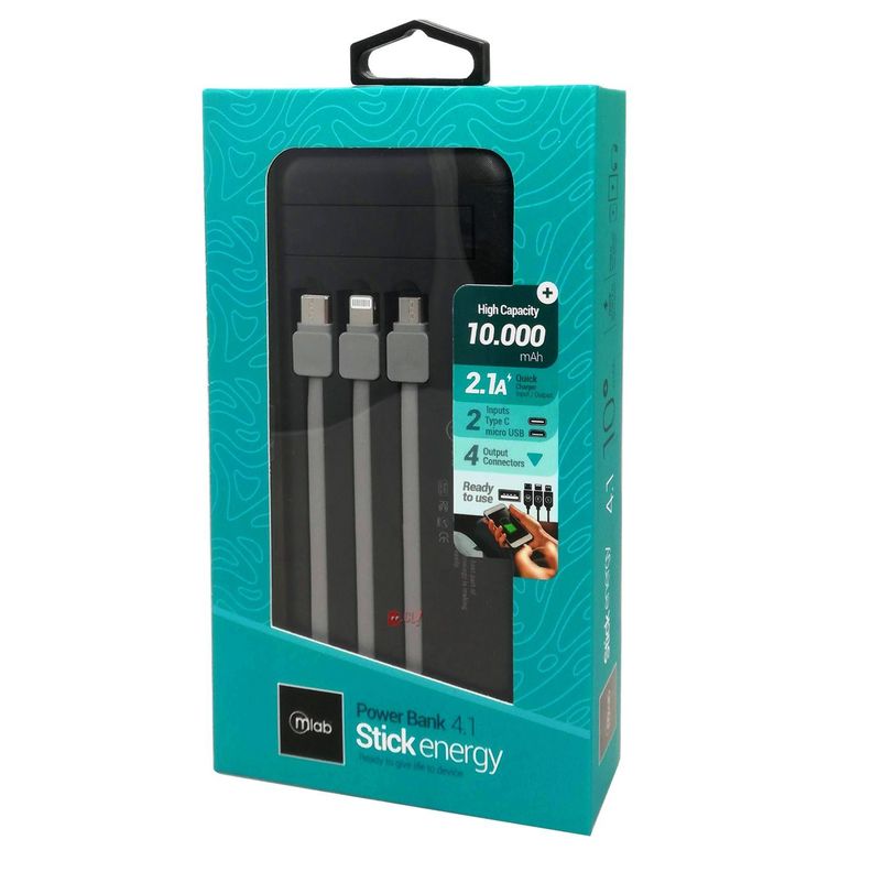 Batería Portátil Power Bank 4.1 Stick Energy 10000mha - Ps-3