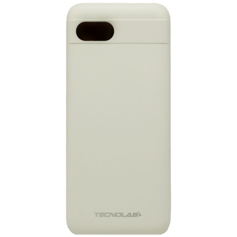 Power Bank 20000mAh 22.5W LED Display + Cables Blanco - PS-0