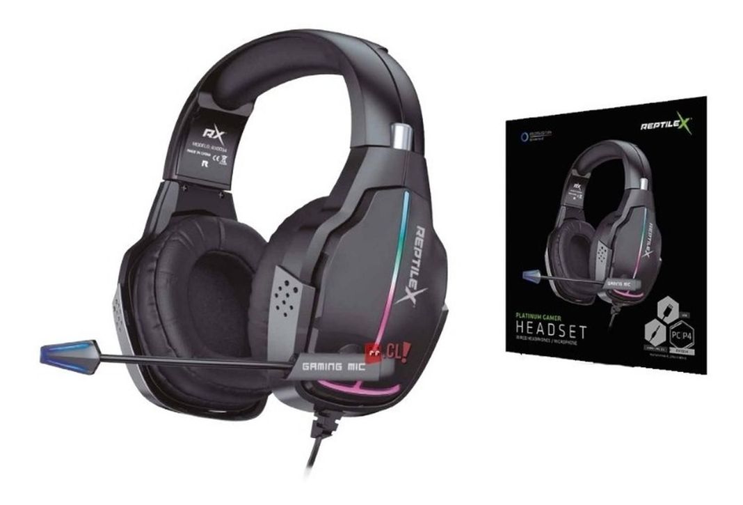 Audífonos Platinum Gamer Conector 3,5mm Y Usb - Ps-1