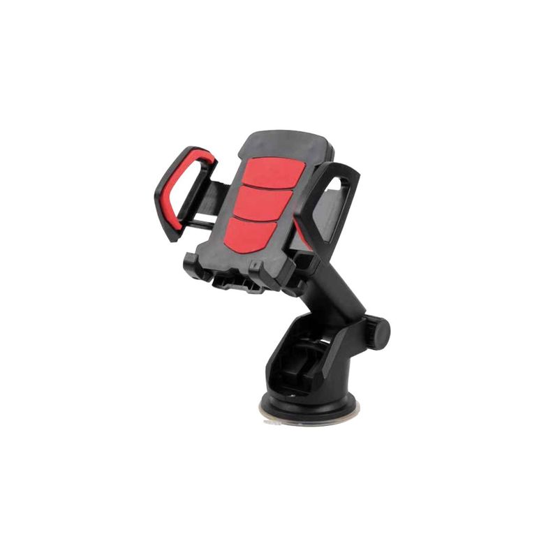 Soporte Celular Para Automovil Con Ventosa Adherente - PuntoStore Negro