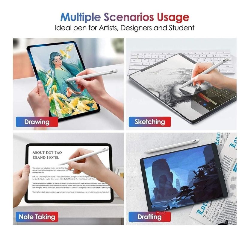 Lápiz Tablet Stylus Pen Para iPad Anti Mis Tousch - Ps-3