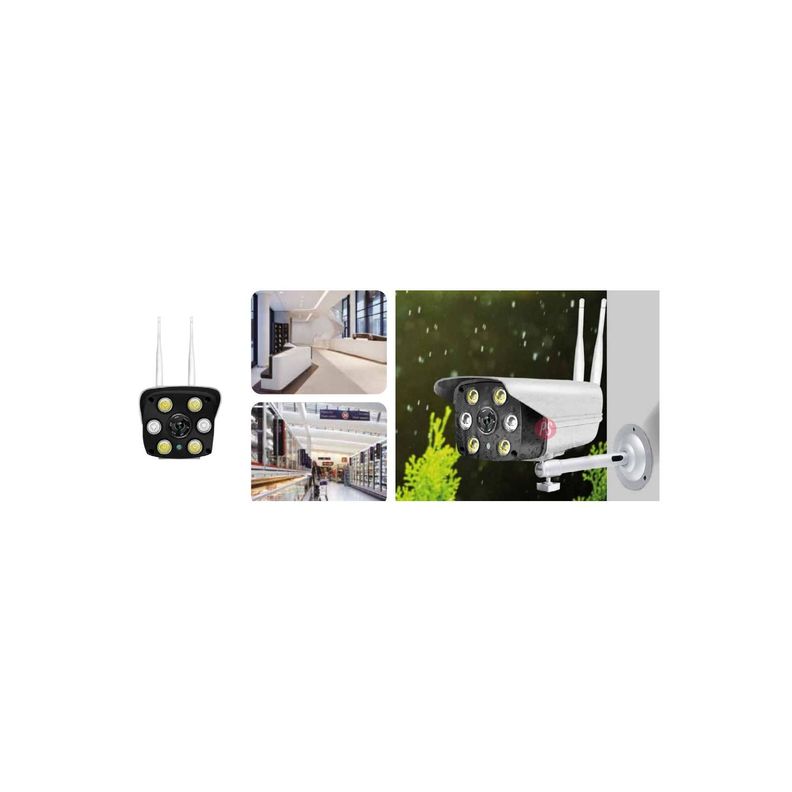 Cámara De Seguridad Wifi Doble Antena - Ps-1