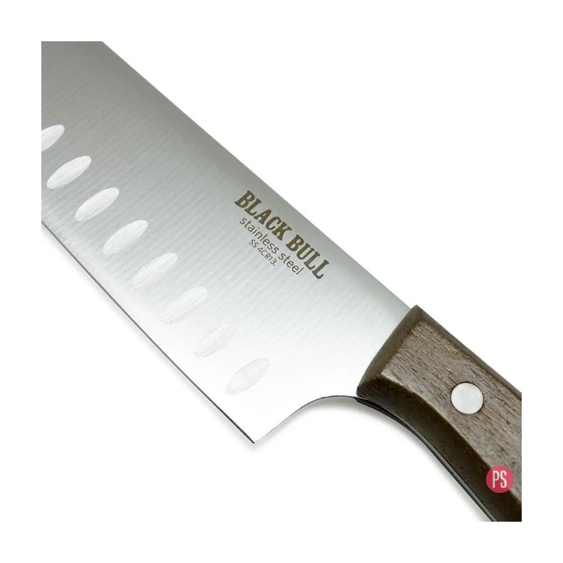 Cuchillo Santoku 7 Pulgadas Black Bull - PS-1