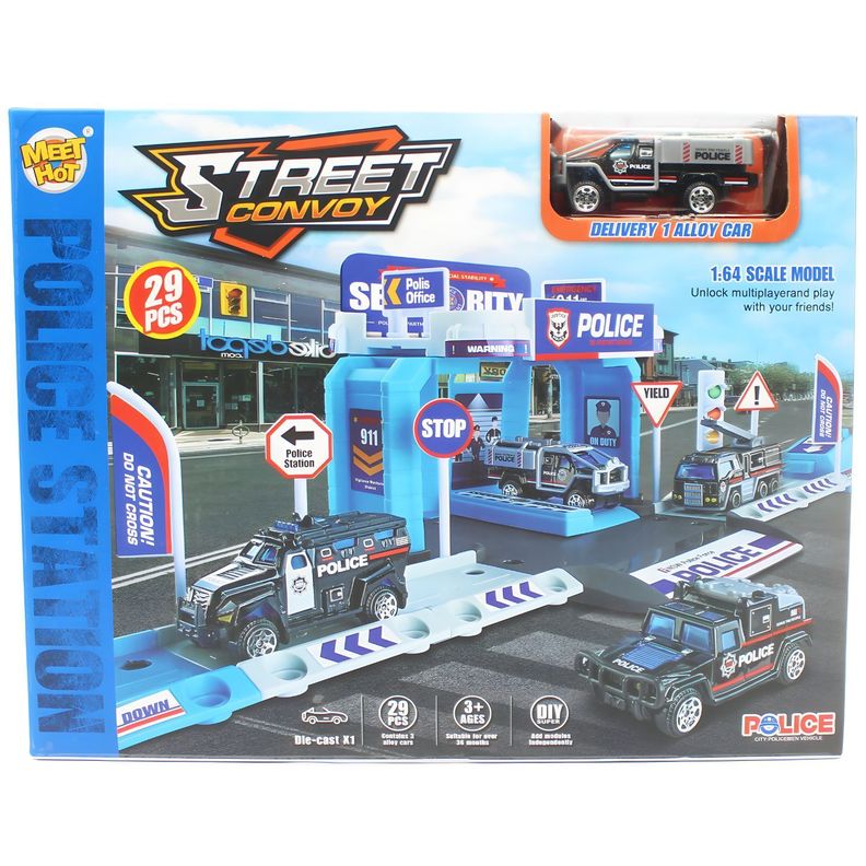 Set Estacion de Policia 29 Piezas Aventura Total - PS