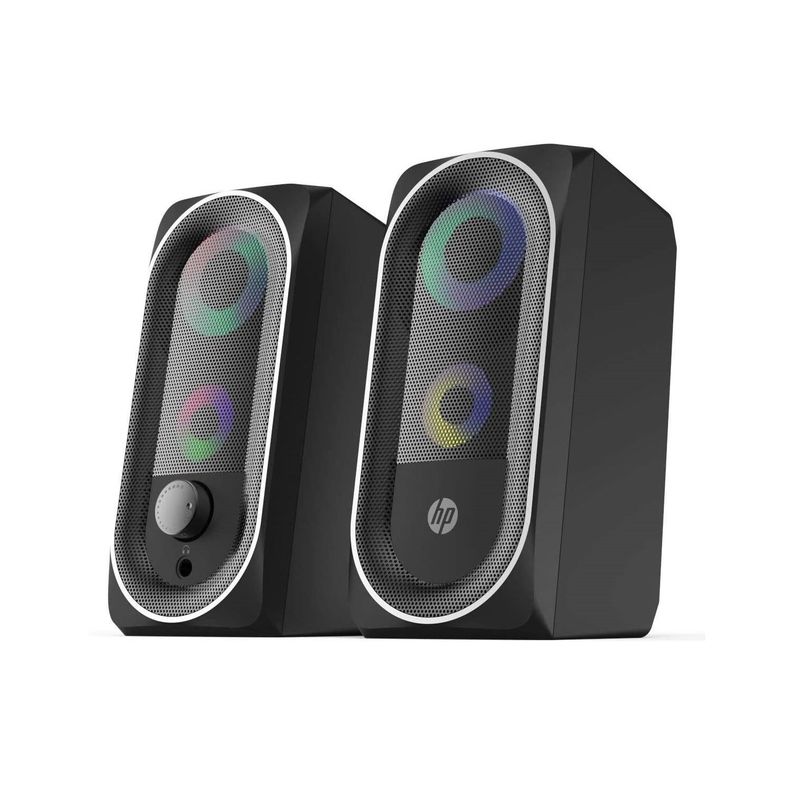 Parlante Hp Gamer Pc Luces Led Táctil 6w - PuntoStore-1