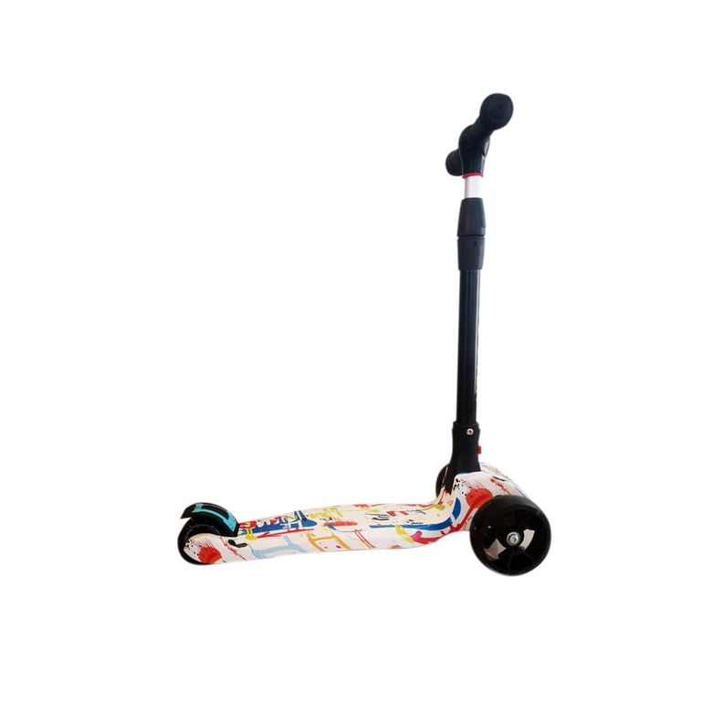 Scooter Led Diseño De 4 Ruedas Aluminio - PS-0