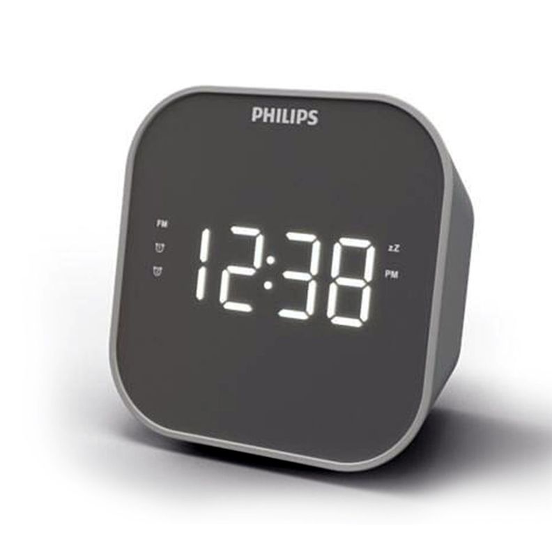 Radio Reloj Philips Carga USB Y Alarma Dual 4000 Series - PS-0