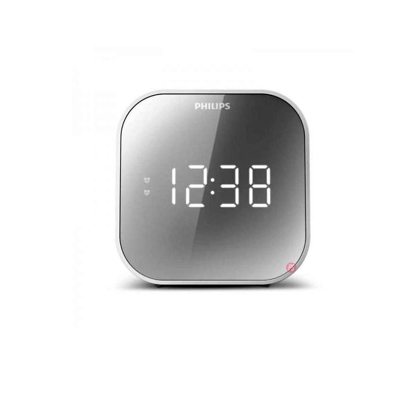 Radio Reloj Philips Carga USB Y Alarma Dual 4000 Series - PS-3