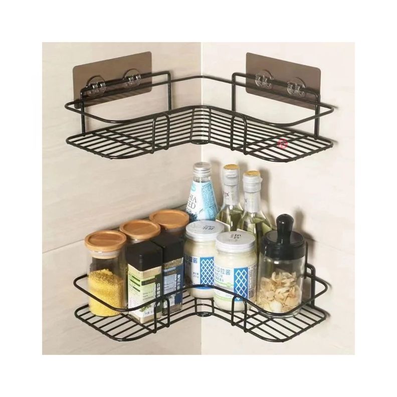 Organizador De Ducha Esquinero Adhesivo Inoxidable - PS-2