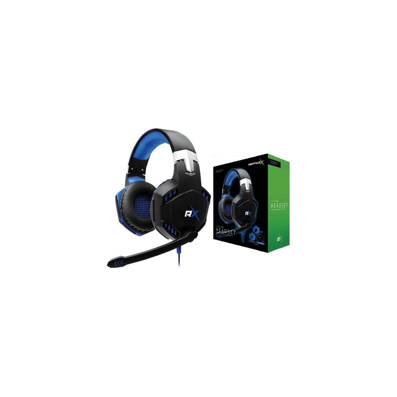 Audífono Gamer Pc 3.5mm Usb Led Azul-1