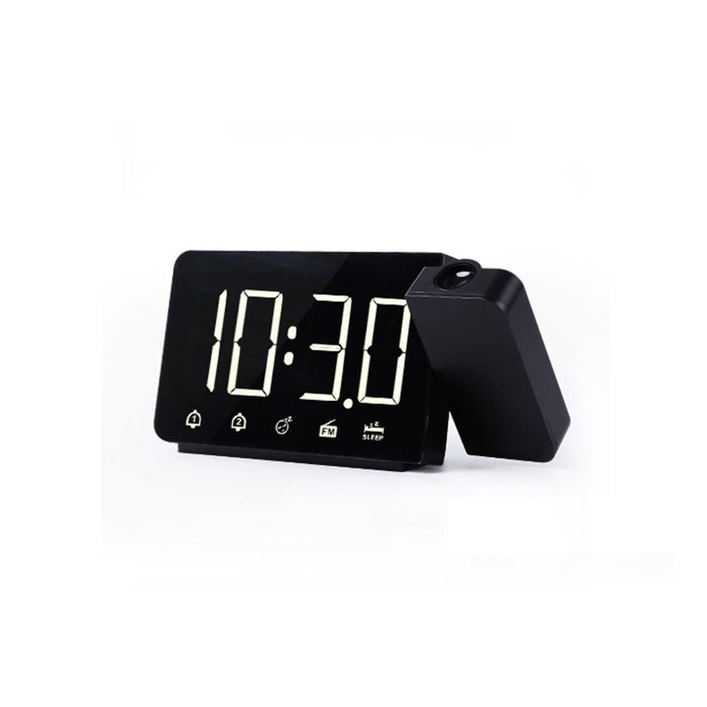Radio Reloj Con Proyección De Hora Y Pantalla Led - PuntoStore-1
