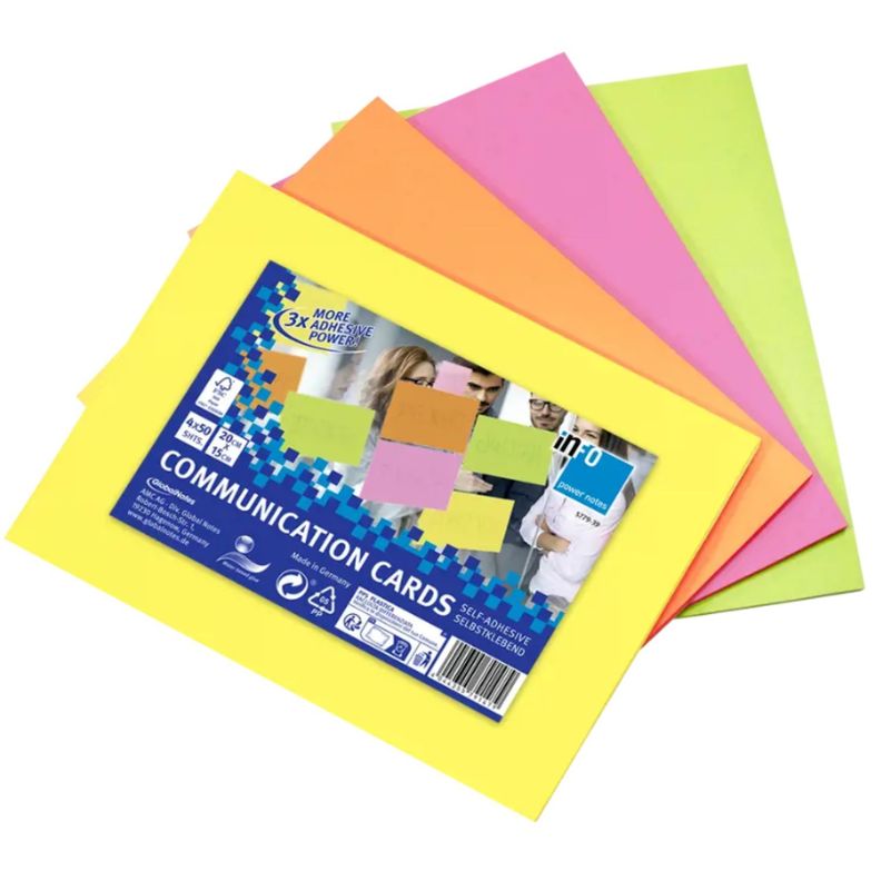 Pack 200 Notas Adhesivas Grandes 20x15cms Colores - PS-0