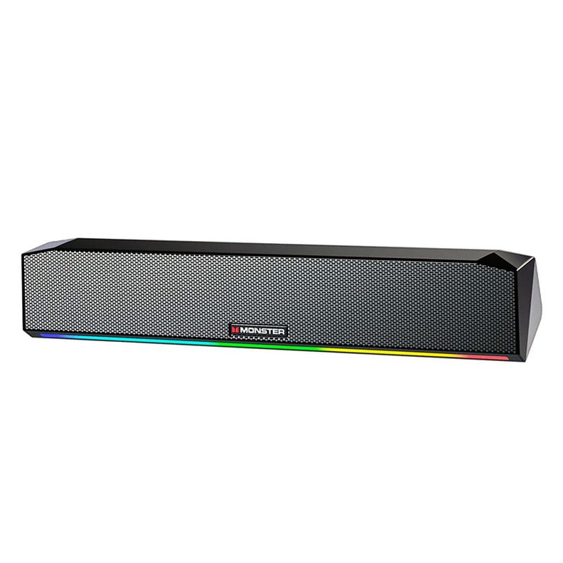 Parlante Gamer Rgb Barra Sonido 25w Monster G01 - PS-0