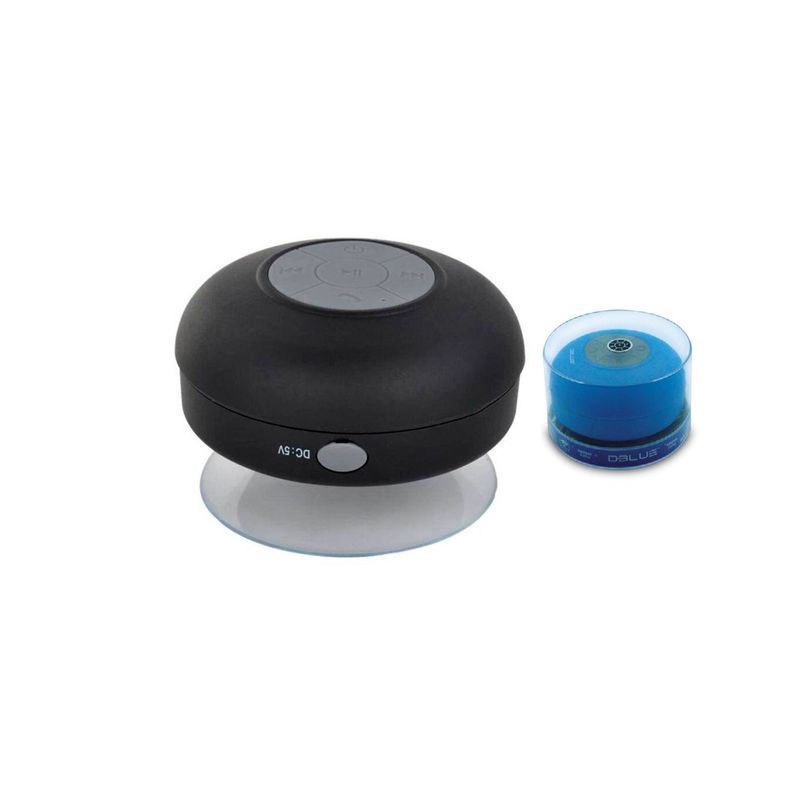 Parlante Ducha Bluetooth Portátil 3w Negro - PuntoStore-1