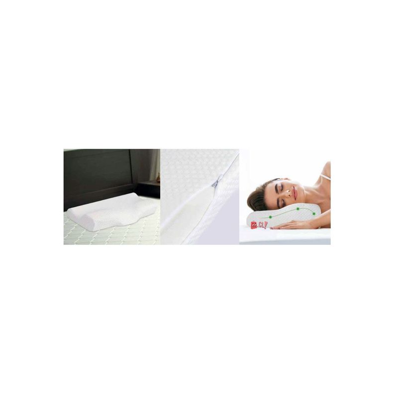 Almohada Viscoelástica 62cms Cervical Terapéutica - Ps-1
