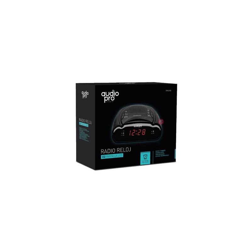 Radio Reloj Led Despertador Doble Alarma - PS-1