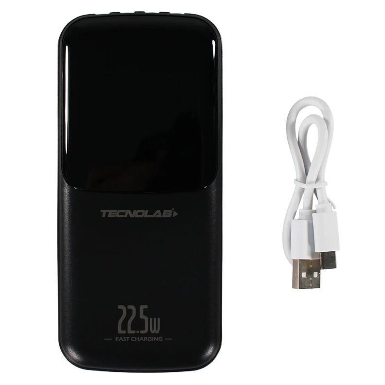 Power Bank 25000mAh 22.5W con 4 Cables Carga Rapida Colores - PS