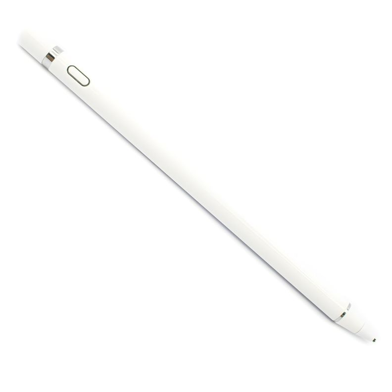 Lapiz Tactil Universal Magnetico con Carga Micro USB PS Blanco