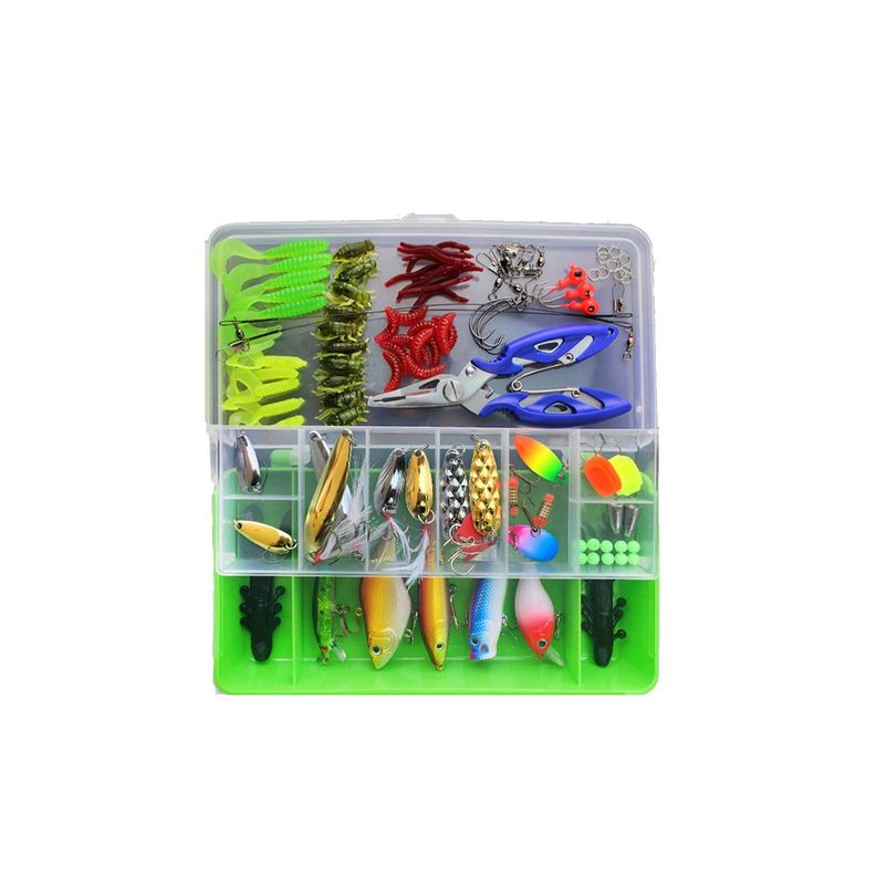 Señuelos Pesca Kit 101 Unidades - Puntostore-0