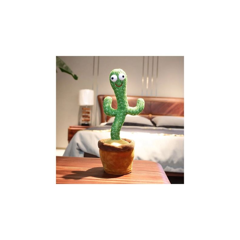 Cactus Bailarín Juguete Canta Y Repite Voz - Ps-1