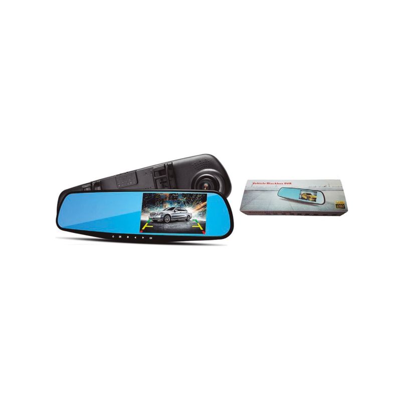 Espejo Retrovisor Grabador Cámara Delantera Y Trasera - Puntostore-3