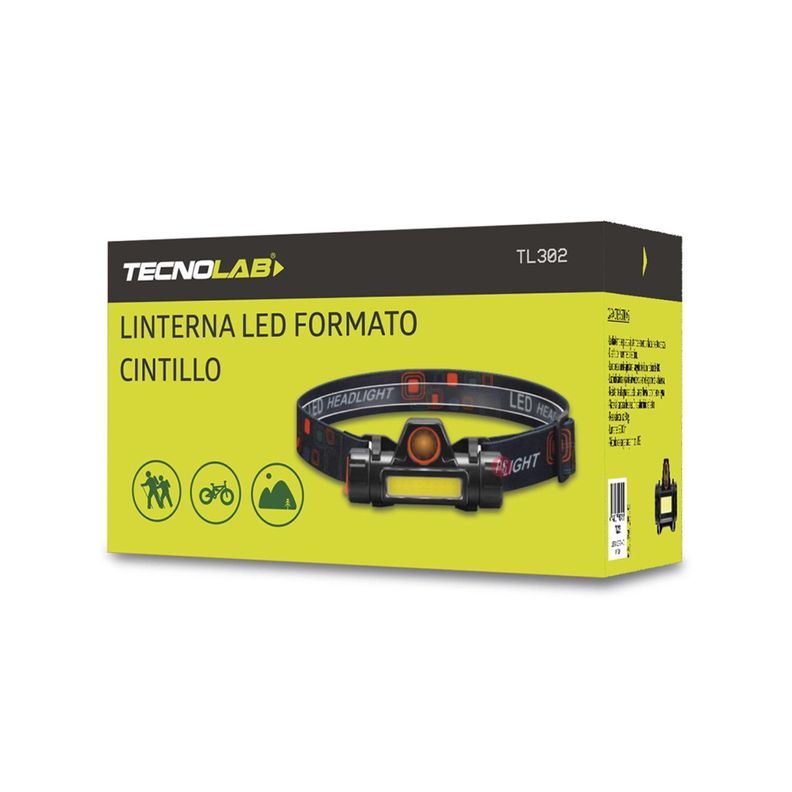 Linterna Led Cintillo Luz Emergencia Recargable - Ps-1