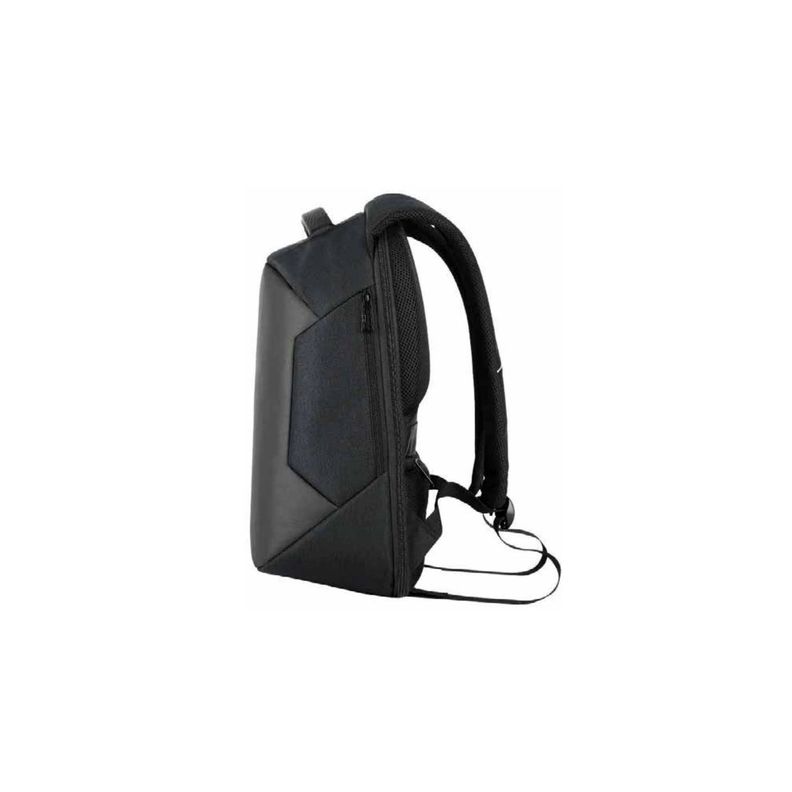 Mochila Antirrobo Impermeable Con Usb Color Negro - PuntoStore-1
