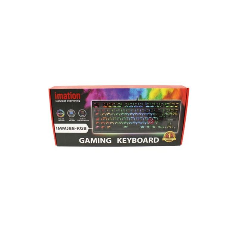 Teclado Gamer Mecánico Rgb IMJ88 Rainbow - PS-2