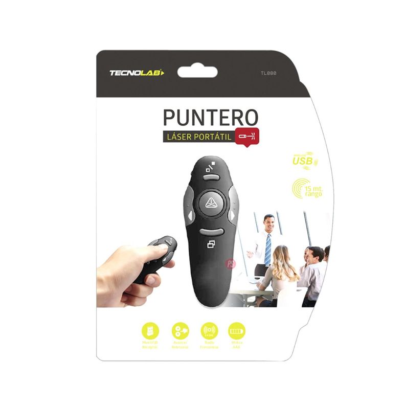 Control Para Presentaciones Usb Pc Con Laser - Ps-2