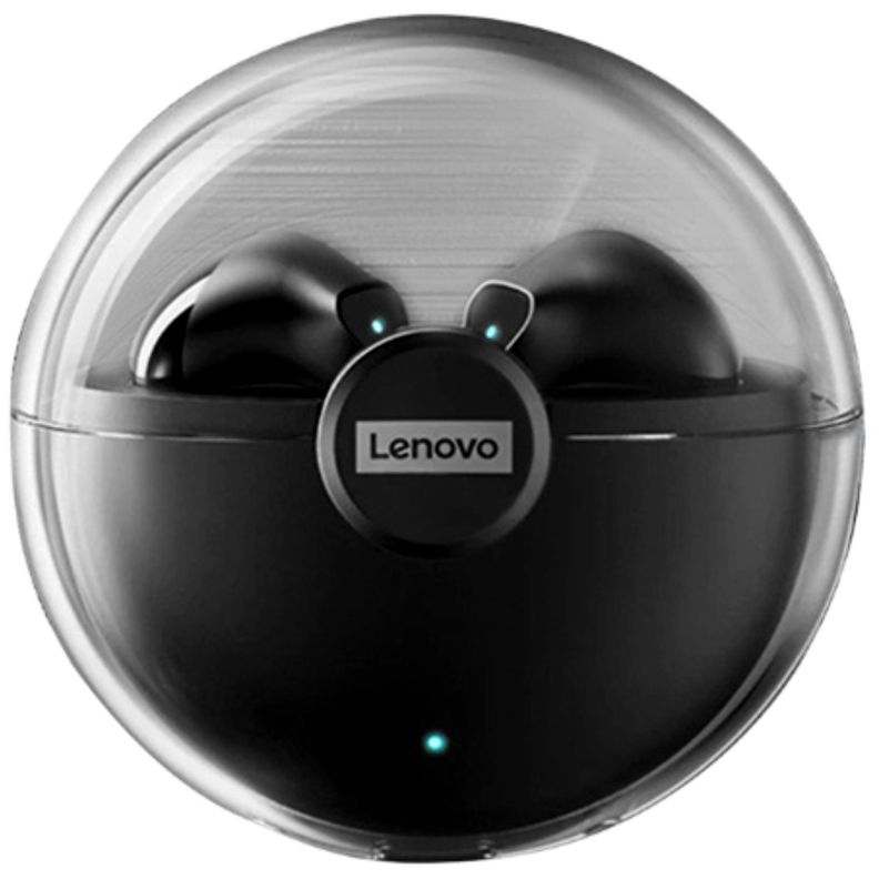 Audífonos Bluetooth Lenovo Lp80 Color Negro - Ps-0