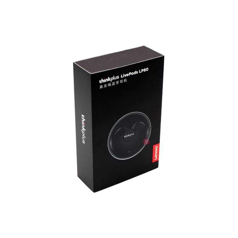 Audífonos Bluetooth Lenovo Lp80 Color Negro - Ps-1