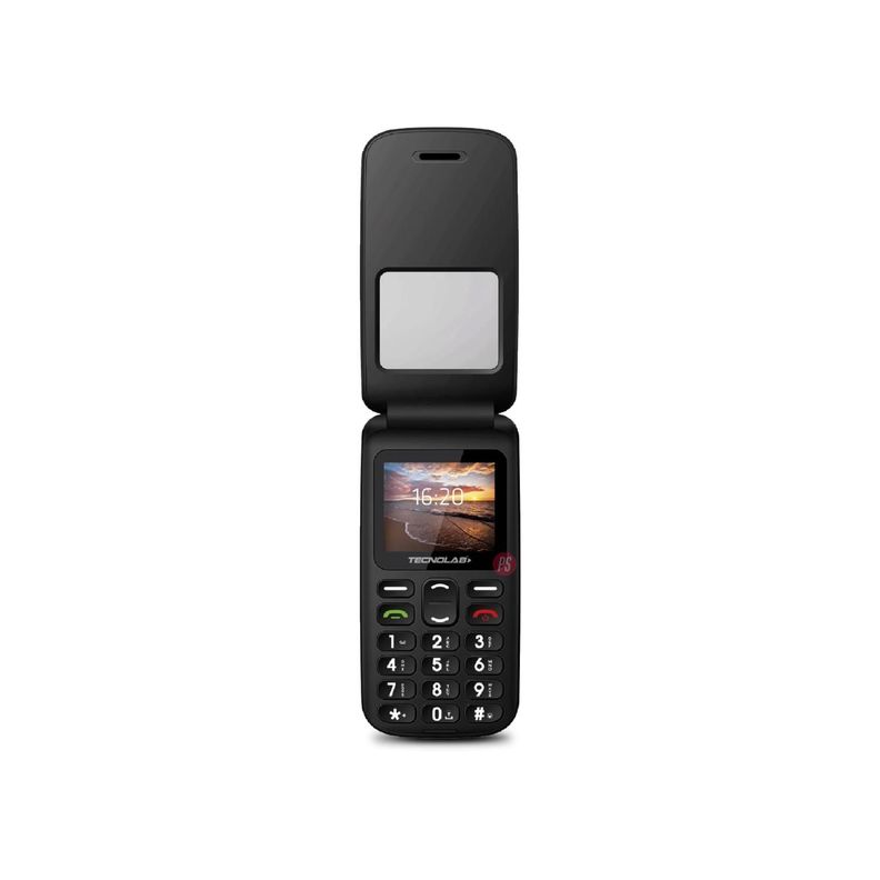 Celular Senior Adulto Mayor 4G Almeja Negro - PS-1