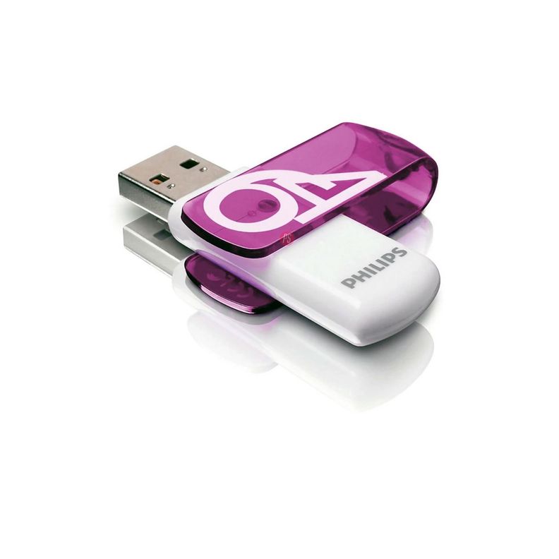Pendrive 64gb Philips Vivid FM64FD05B - Ps-1