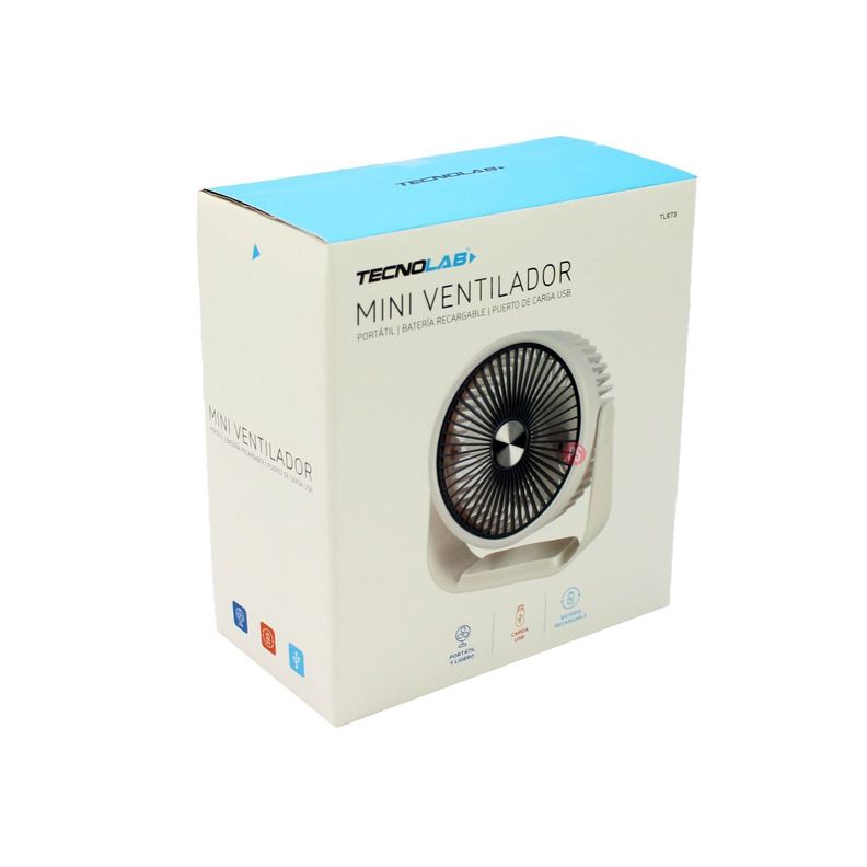 Ventilador De Mesa USB Mini Portátil Y Recargable - PS-3
