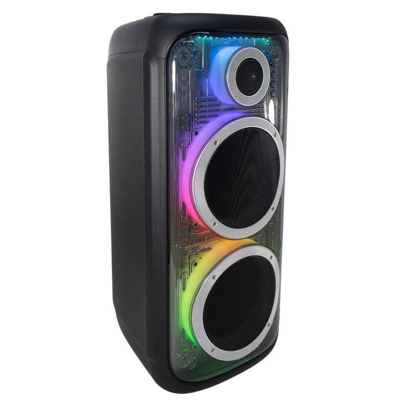 Parlante Karaoke Con Microfono y Luces 5000w pmpo - PS