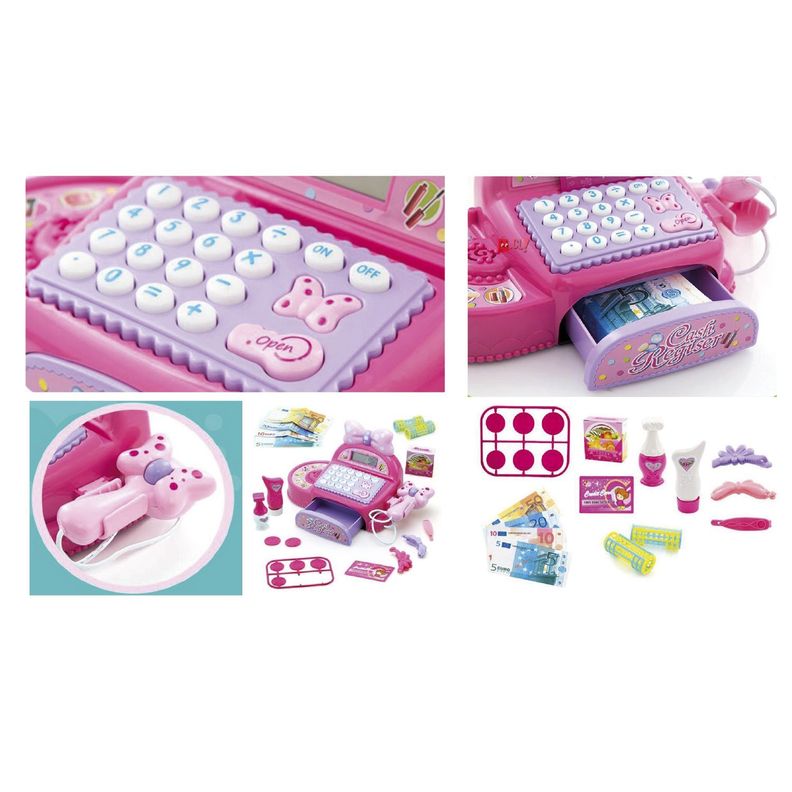 Maquina Caja Registradora Juguete Panel Lcd - PuntoStore-1