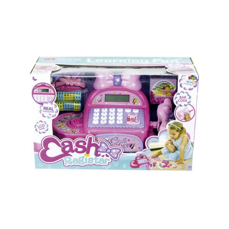 Maquina Caja Registradora Juguete Panel Lcd - PuntoStore-3