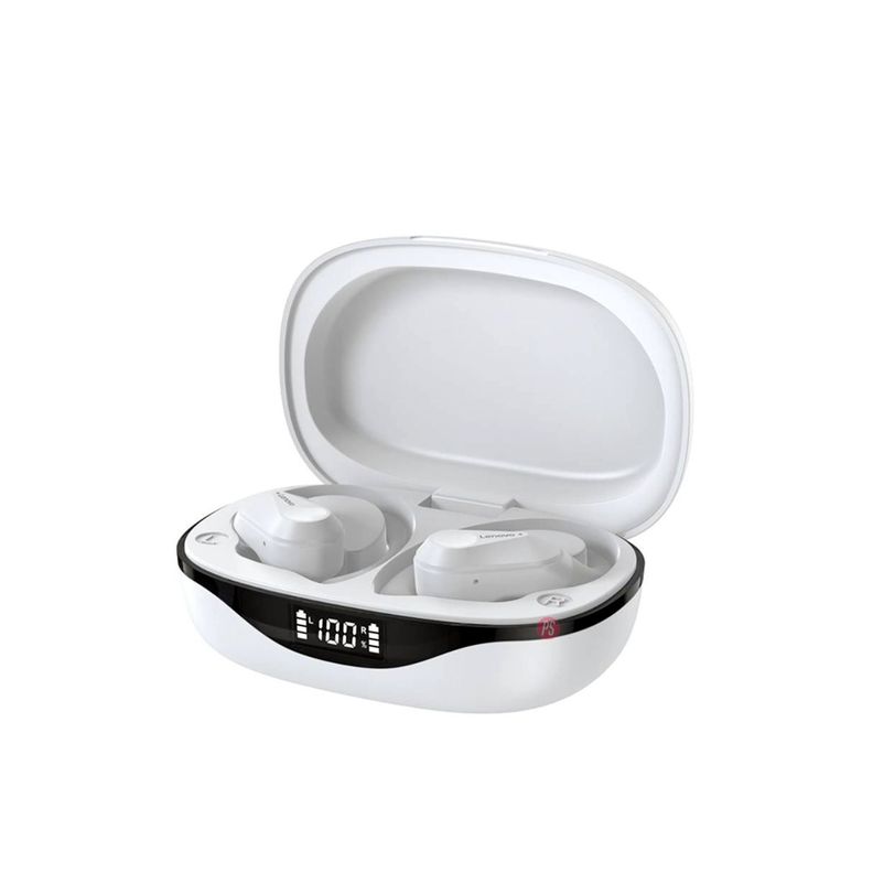 Audífonos Bluetooth Lenovo Lp75 Color Blanco - PS-1