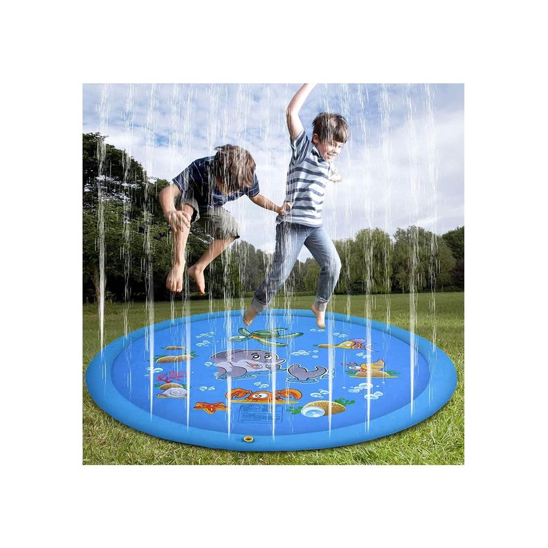 Alfombra Piscina Chorros De Agua 167cms Diseño - PS-1
