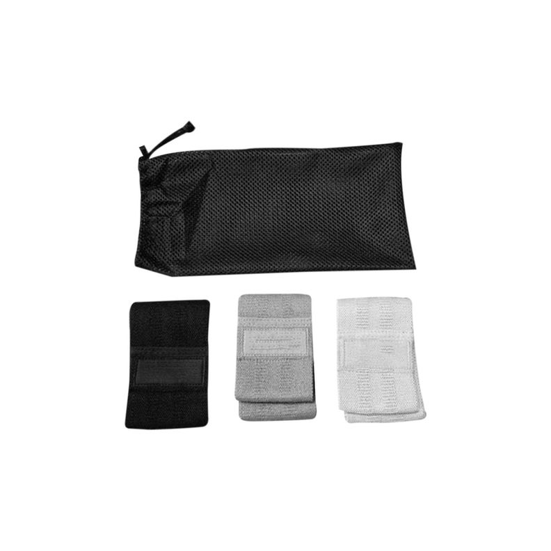 Pack 3 Bandas Elasticas De Tela Para Entrenamiento - PuntoStore