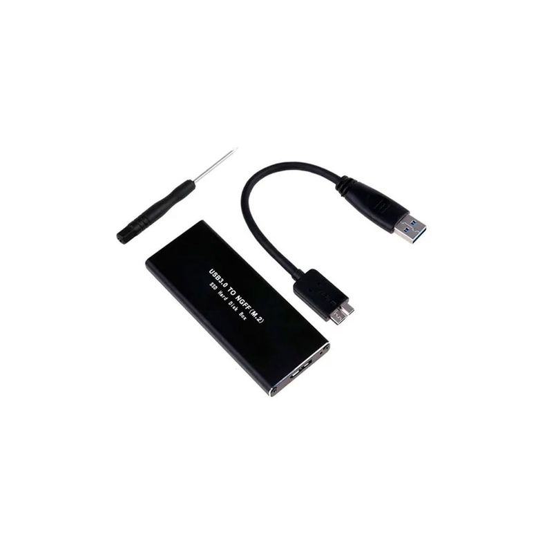 Case Cofre Uasp Disco Solido Ssd Usb 3.0 - Puntostore-2