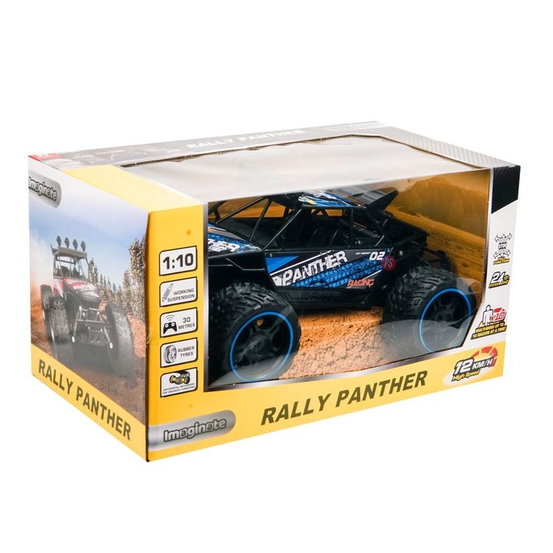 Auto Rally Racer RC 12KM/H Control Remoto 2.4G Rojo - PS-3