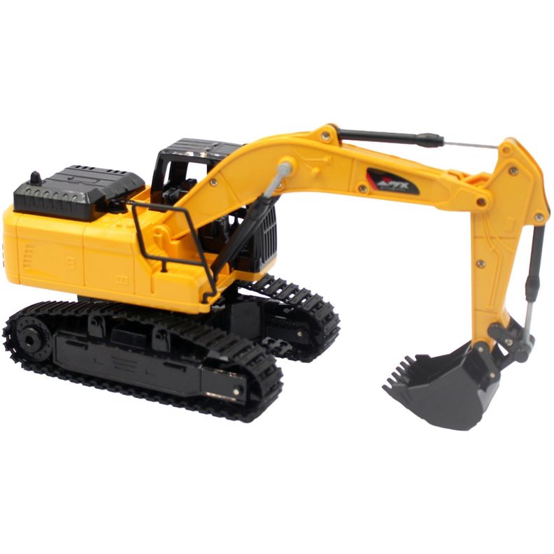 Maquina Excavadora Juguete RC Con Luz Escala 1:24 - PS-0