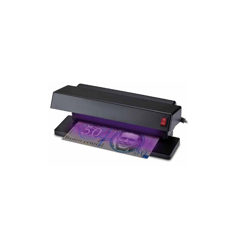 Detector De Billetes Falsos Con Luz Ultravioleta 6w - PuntoStore-0